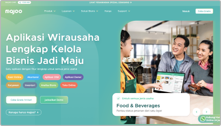 Majoo Dashboard | Majoo Indonesia